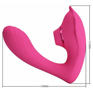 Nemo Stimulare Dublă 10+7 Funcții Reîncărcabil Roz Thumb 8