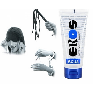 Pachet Set Lovers Fantasy + Lubrifiant EROS Aqua