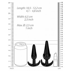 Set Anal Plug NO. 80 Negru Thumb 4