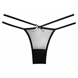 Chilot Allure Naughty Vanilla Panty Negru S-L Thumb 1