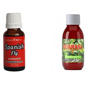 Pachet Picături Afrodisiace Spanish Fly 20ml + Afrodisiac Guarana ZN Special 100ml