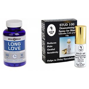 Pachet Spray Stud 100 Și Pastile Long Love