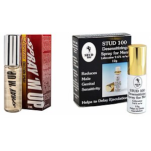 Pachet Spray Stud 100 Original + Spray Erecție Spray M-Up 22ml