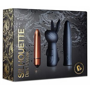 Set Jucării Erotice Silhouette Dark Desires Negru Thumb 1