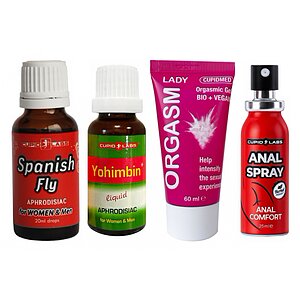 Pachet Plăcere Totală: Kit Libido, Putere şi Confort