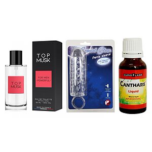 Pachet Magnet al Plăcerii: Extensie, Feromoni și Picături Thumb 1