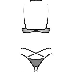 Set 3 Piese Obsessive Donarella Negru M-L Thumb 3