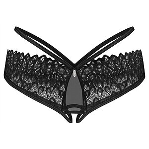 Chilot Obsessive Donarella Decupat Negru XS-S Thumb 2