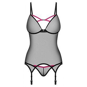 Corset Obsessive Novenes Negru XS-S Thumb 1