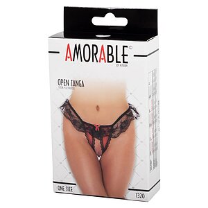 Chilot Open Amorable Senzual Negru S-L Thumb 2