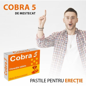 Pastile Cobra Pentru Erecție 5buc Thumb 1