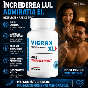 Pastile Creștere Penis Vigrax XL 60capsule Thumb 2