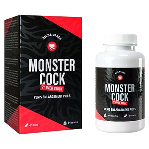 Devils Candy Monster Penis — 60 Capsule, Supliment Bărbați