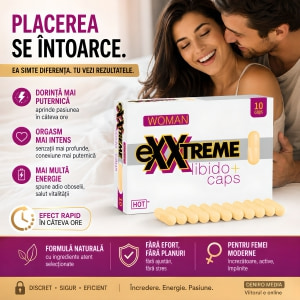 Pastile Libido Femei Hot Ex Libido Caps 10buc Thumb 2