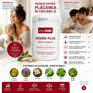 Pastile Libido Feminin Desire Plus 30 buc Thumb 3