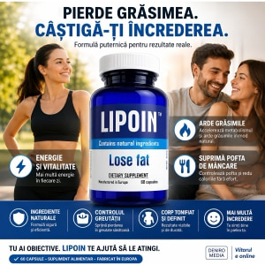 Pastile Lipoin Pentru Arderea Grăsimilor 60buc Thumb 3