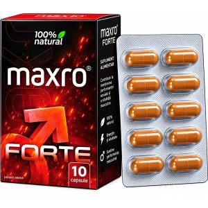 Pastile MaxRo FORTE Pentru Potență Bărbați 10 buc