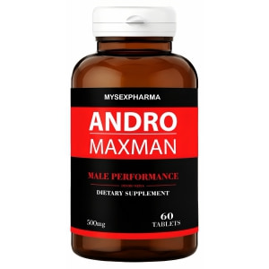 Pastile Pentru Mărirea Penisului Andro MaxMan 60buc
