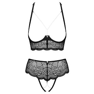 Set Obsessive Pearlove Negru S-M Thumb 2