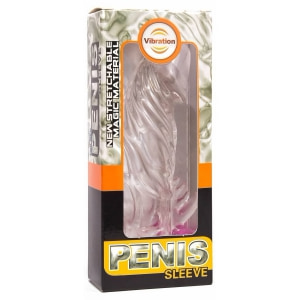 Prelungitor Penis Sleeve Stimulate Vibe Transparent Thumb 3