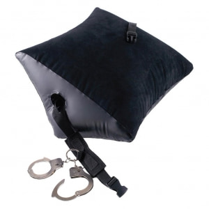Pernă Gonflabilă Deluxe Position Master With Cuffs Negru Thumb 1