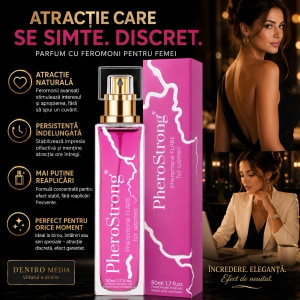 PheroStrong Femei 50 ml — Parfum cu Feromoni, Magnetism Thumb 4