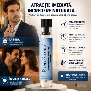 PheroStrong Glow-Up - Parfum Feromoni 1 ml Bărbați Thumb 3