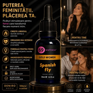 Picături Stimulatoare SPANISH FLY GOLD Pentru Femei 30ml Thumb 1