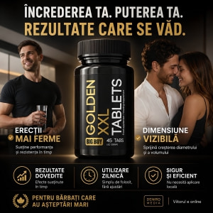 Pilule Mărire Penis Aurie XXL 45capsule Thumb 3