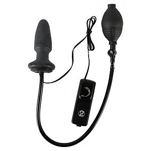 Plug Anal Ajustabil Cu Vibrații Funny Hills Negru Thumb 2