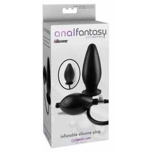 Plug Anal Gonflabil 11.6cm Negru Thumb 2