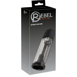 Pompă Mărire Penis Rebel Automatic Negru Thumb 8
