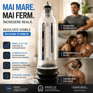 Pompă Penis Hydromax 7 Transparent Thumb 6