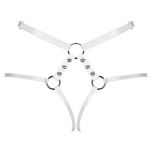 Portjartier Obsessive A758 Alb S-L Thumb 3