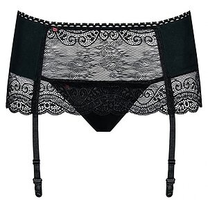 Portjartier Obsessive Miamor Negru L-XL Thumb 2