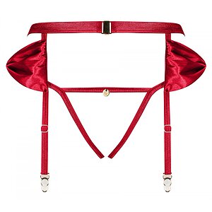 Portjartier Obsessive Rubinesa Roșu S-M Thumb 2