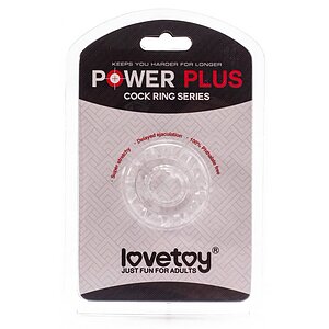 Inel Penis Power Plus 6 Transparent Thumb 1
