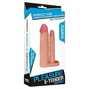 Prelungitor Double Penis Sleeve Thumb 5