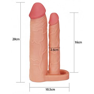 Prelungitor Double Penis Sleeve Thumb 4