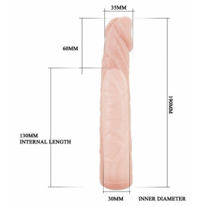 Prelungitor Penis Realistic Thumb 4