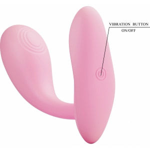 Pretty Love Baird: Vibrator Punctul G 12 Moduri Reîncărcabil Roz Thumb 17