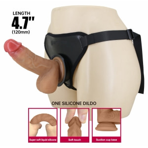Pretty Love — Ham Strap-on Realist, Confort Elastic