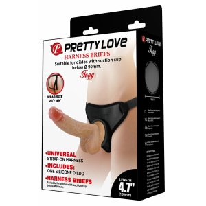 Pretty Love — Ham Strap-on Realist, Confort Elastic Thumb 6