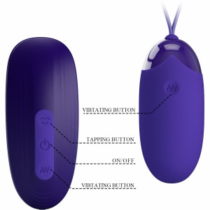 Pretty Love Orthus — Ou Vibrator 12 Funcții, Reîncărcabil Violet Thumb 4