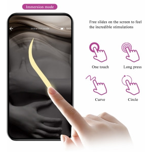 Pretty Love August Vibrator cu Aplicație 12 Funcții Mov Thumb 12