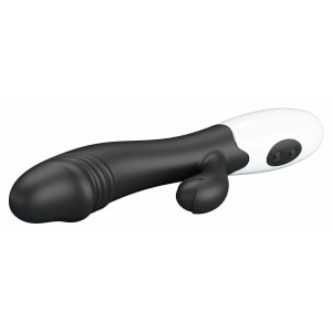Pretty Love Snappy Black — Iepuraș Dual, 30 Moduri Negru Thumb 1