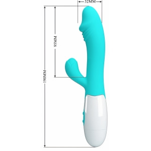 Pretty Love Snappy Rabbit Punct G, 30 Funcții Albastru Thumb 10