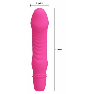 Pretty Love Stev Roz — Mini Vibrator 10 Funcții Thumb 3