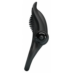 Pretty Love Vibrant Penis Ring Negru Thumb 2