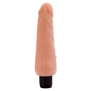 Vibrator Real Feel Cyberskin 19cm Thumb 1